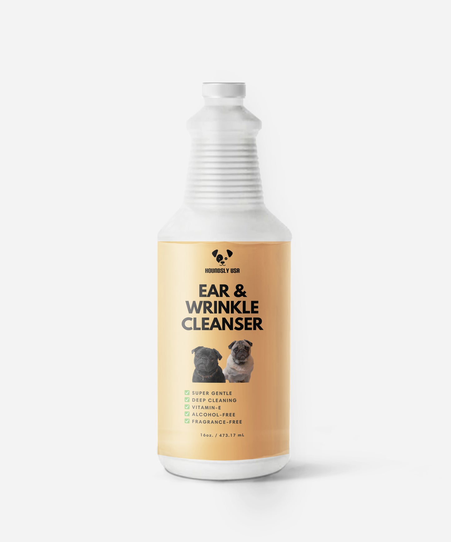 Ear and Wrinkle Cleaner for Dogs