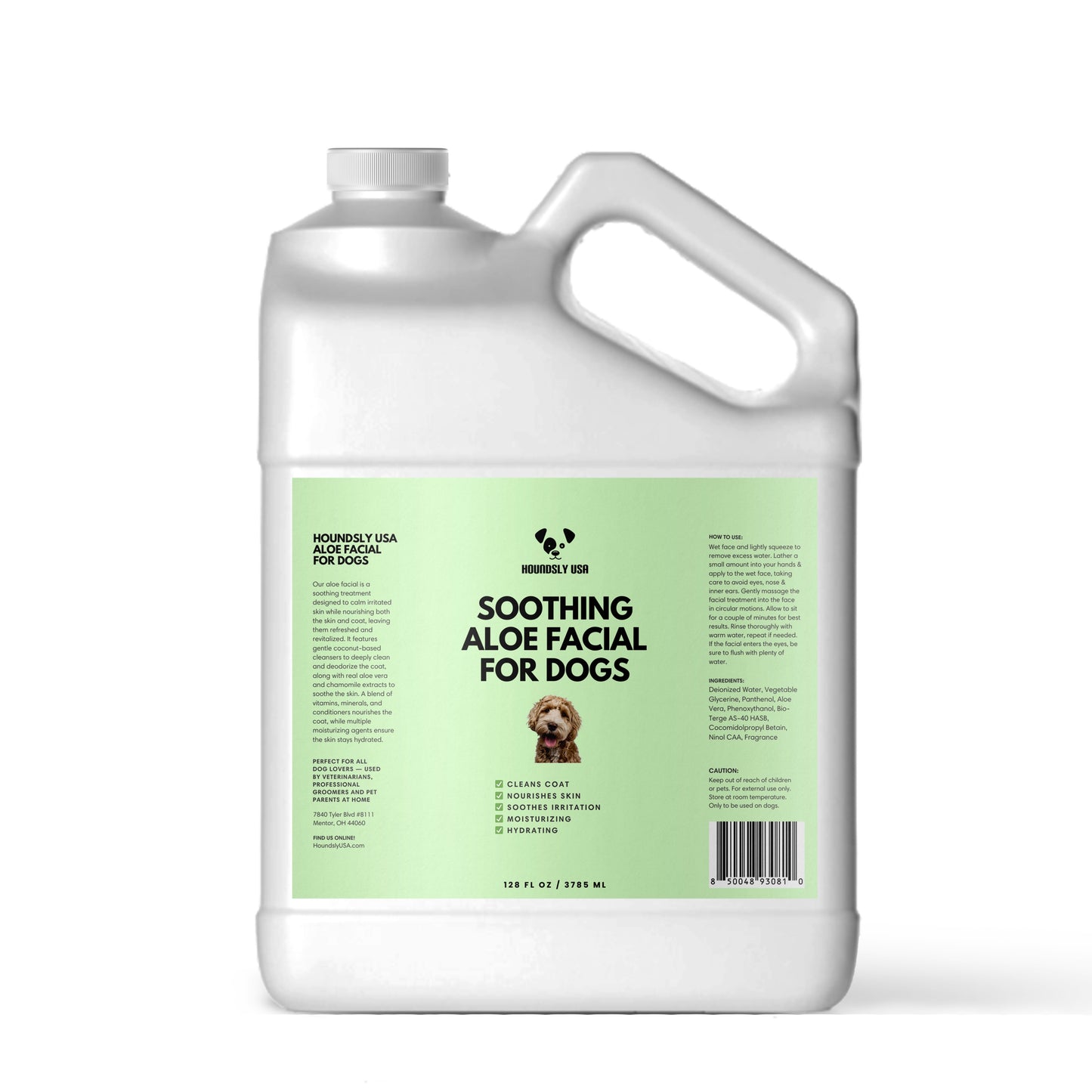 Soothing Aloe Face Wash for Dogs - Soothe, Nourish, Refresh