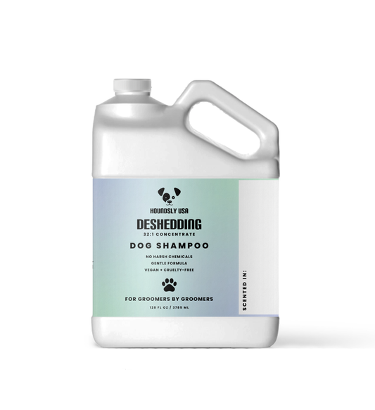 Deshedding Dog Shampoo 32:1 Concentrate for Professional Dog Groomers