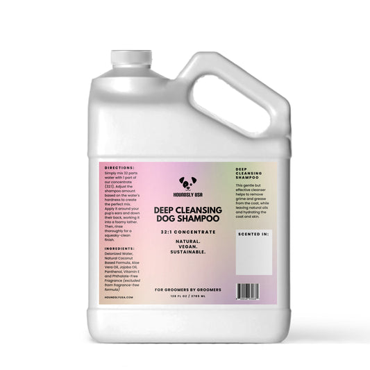 Deep Cleaning Dog Shampoo 32:1 Concentrate for Professional Dog Groomers