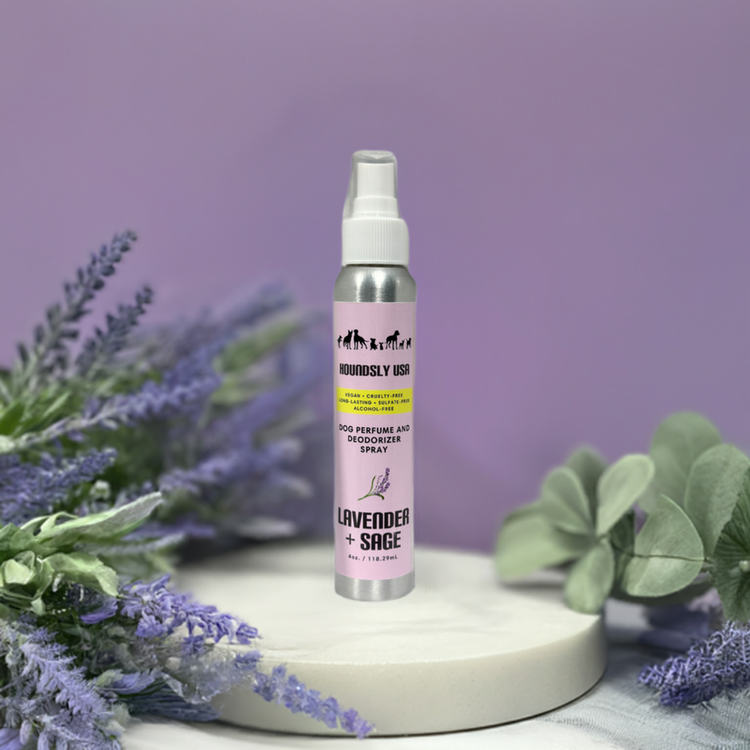 Lavender and Sage Dog Perfume Spray